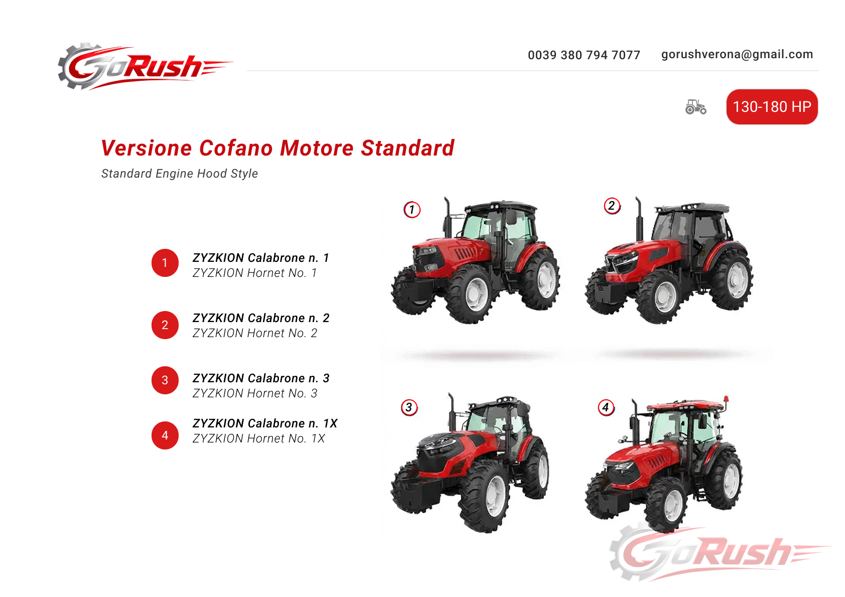 Trattore 130-180 HP 4